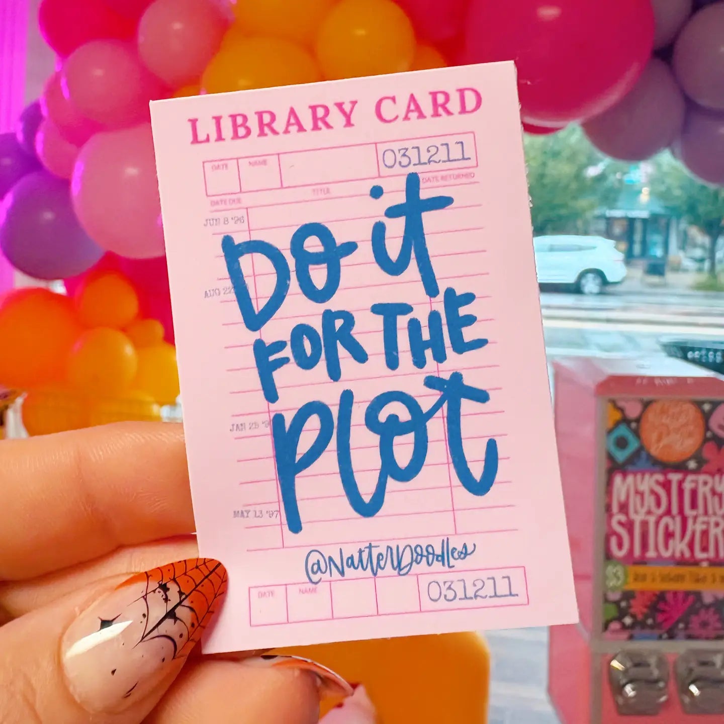 Do It For The Plot Sticker