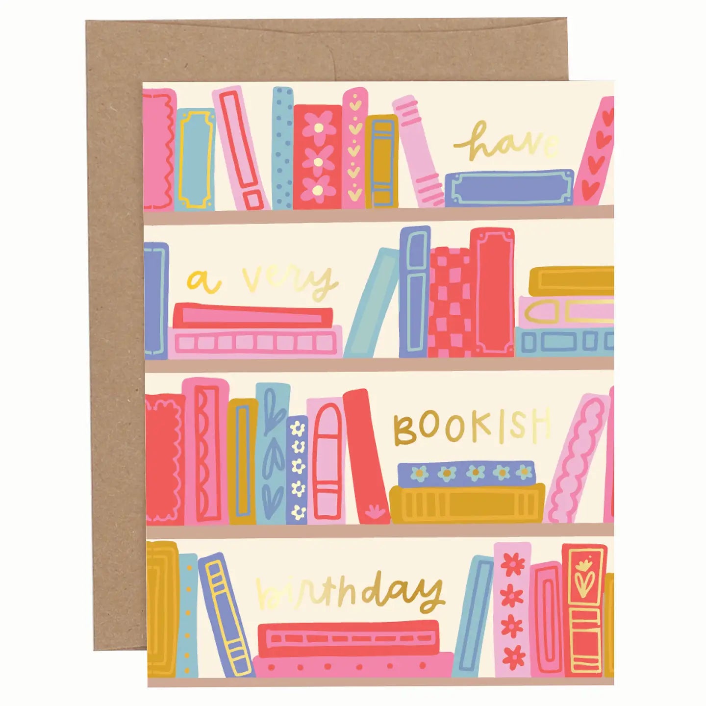 Have A Very Bookish Birthday Card