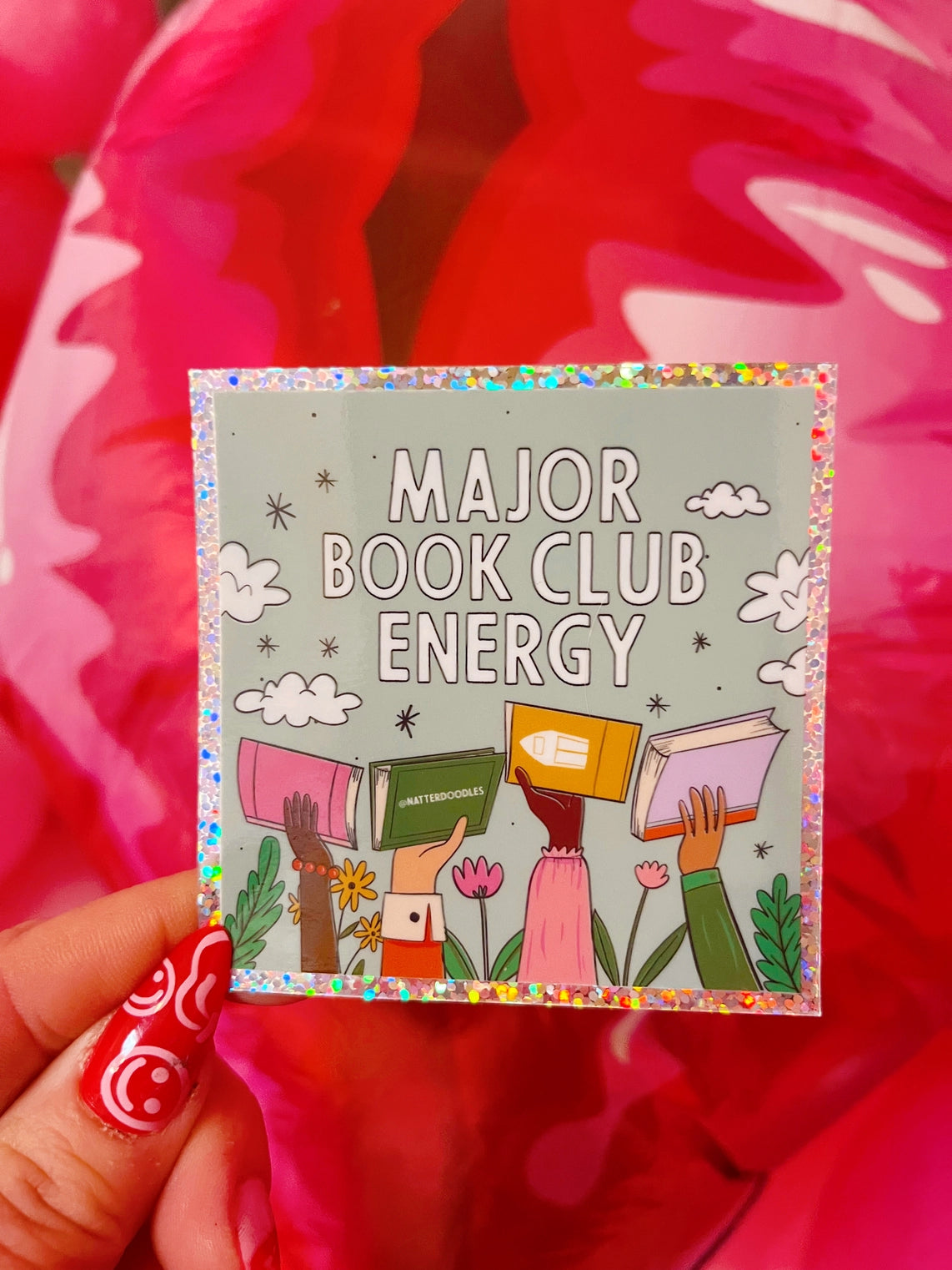 Major Bookstore Energy Sticker