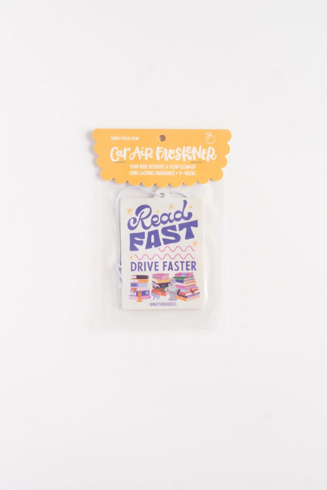 Read Fast Drive Faster Car Freshner