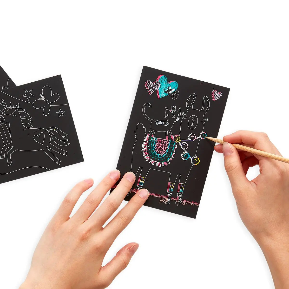 Scratch & Scribble: Mini Kit - Funtastic Friends
