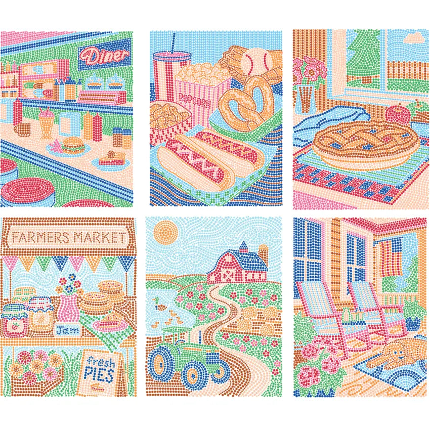Americana - Dot By Letter