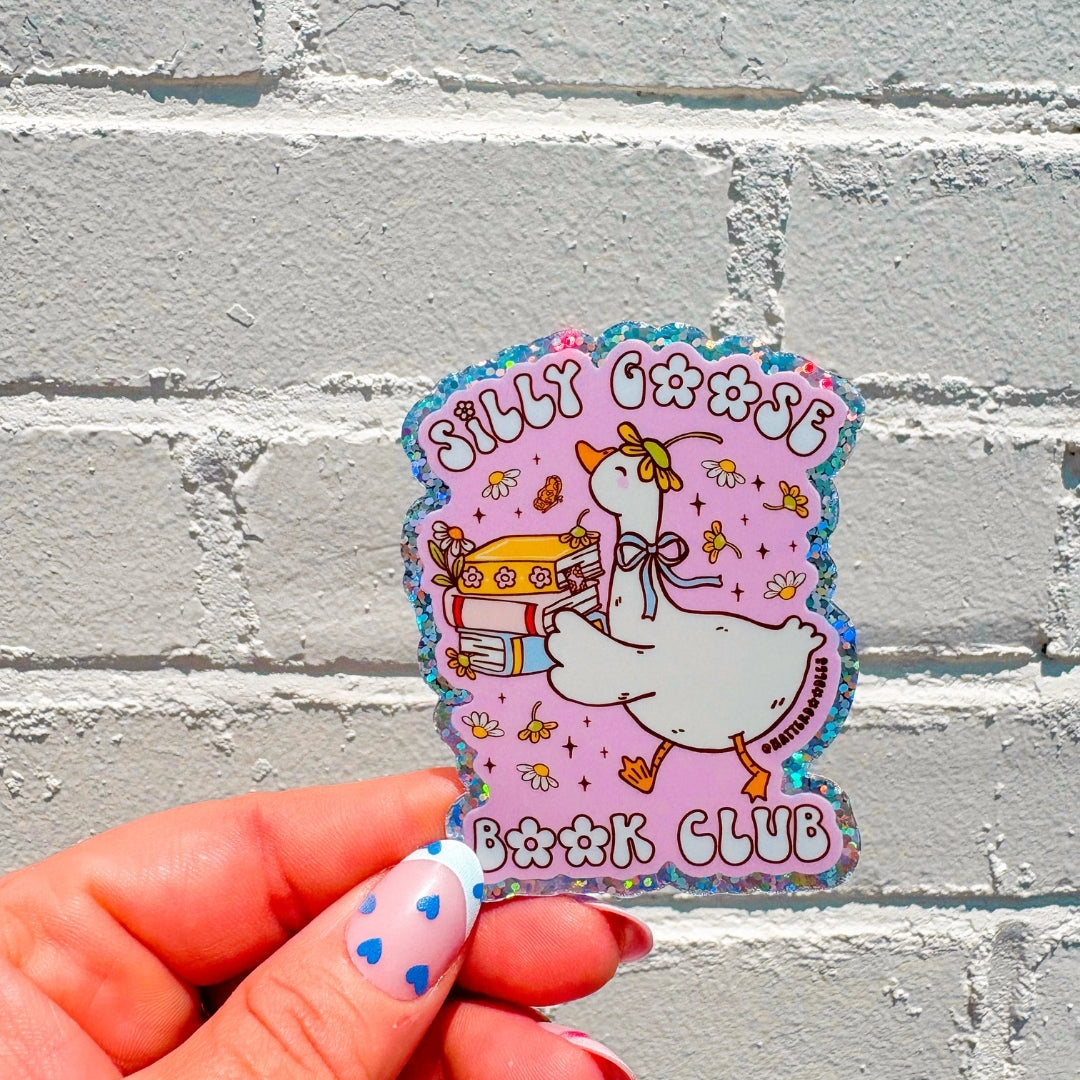 Silly Goose Book Club Sticker