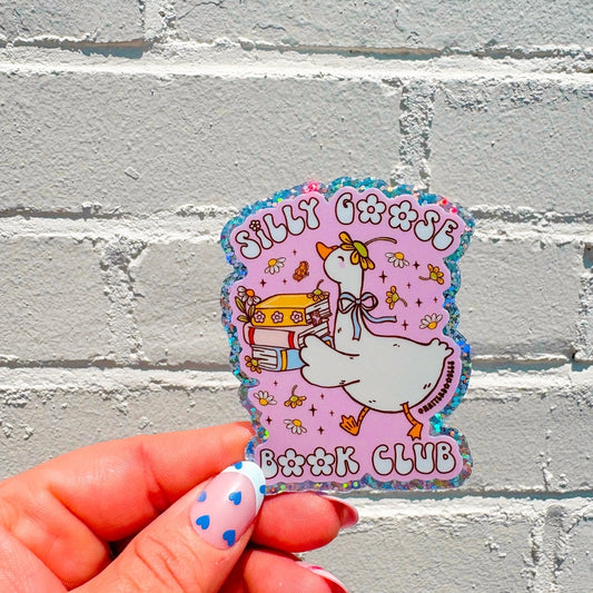 Silly Goose Book Club Sticker