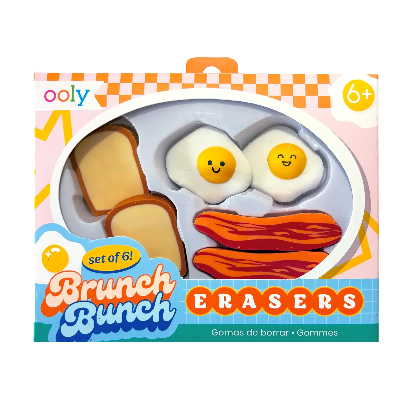 Brunch Bunch Breakfast Erasers