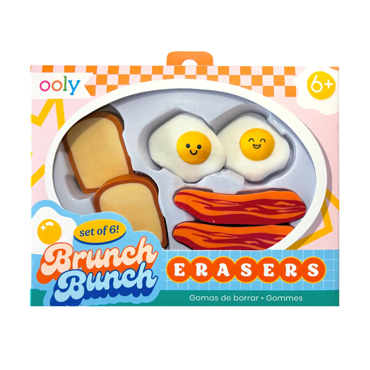 Brunch Bunch Breakfast Erasers