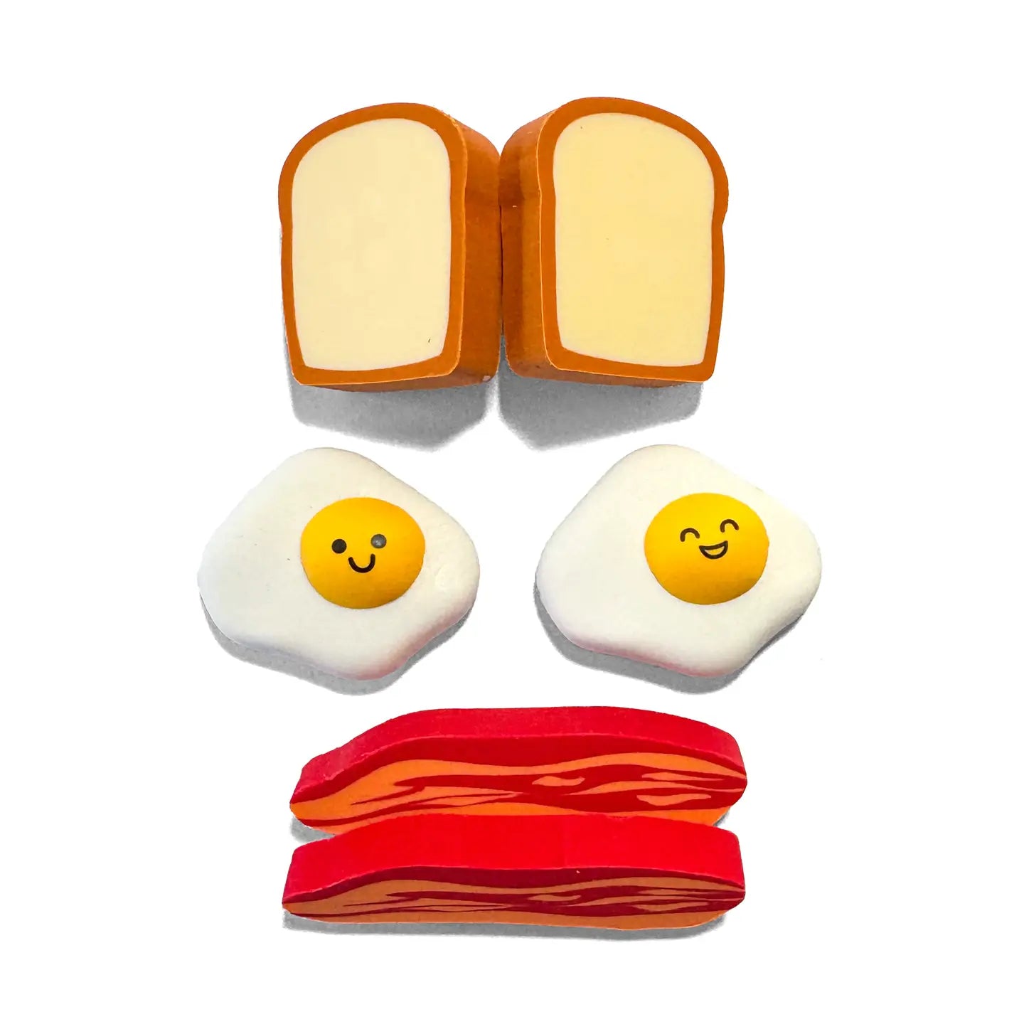 Brunch Bunch Breakfast Erasers