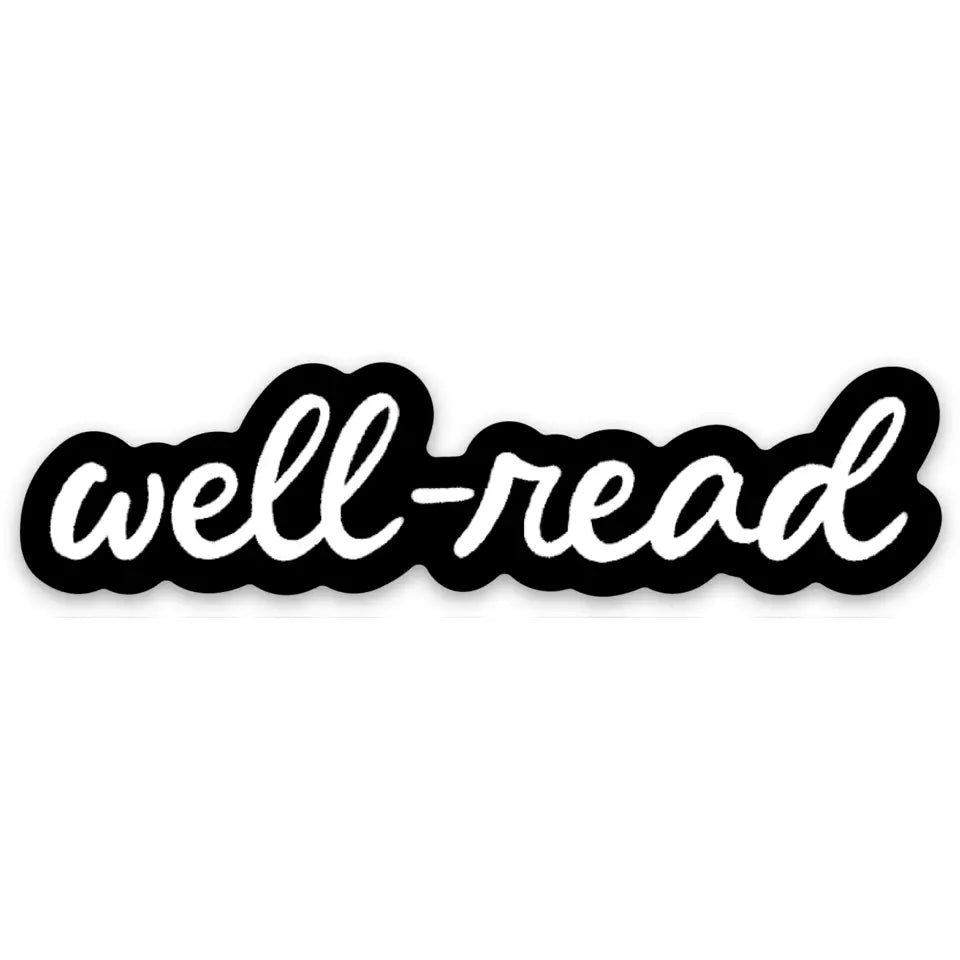 Well-Read Sticker