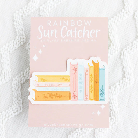 Stack Of Books Suncatcher