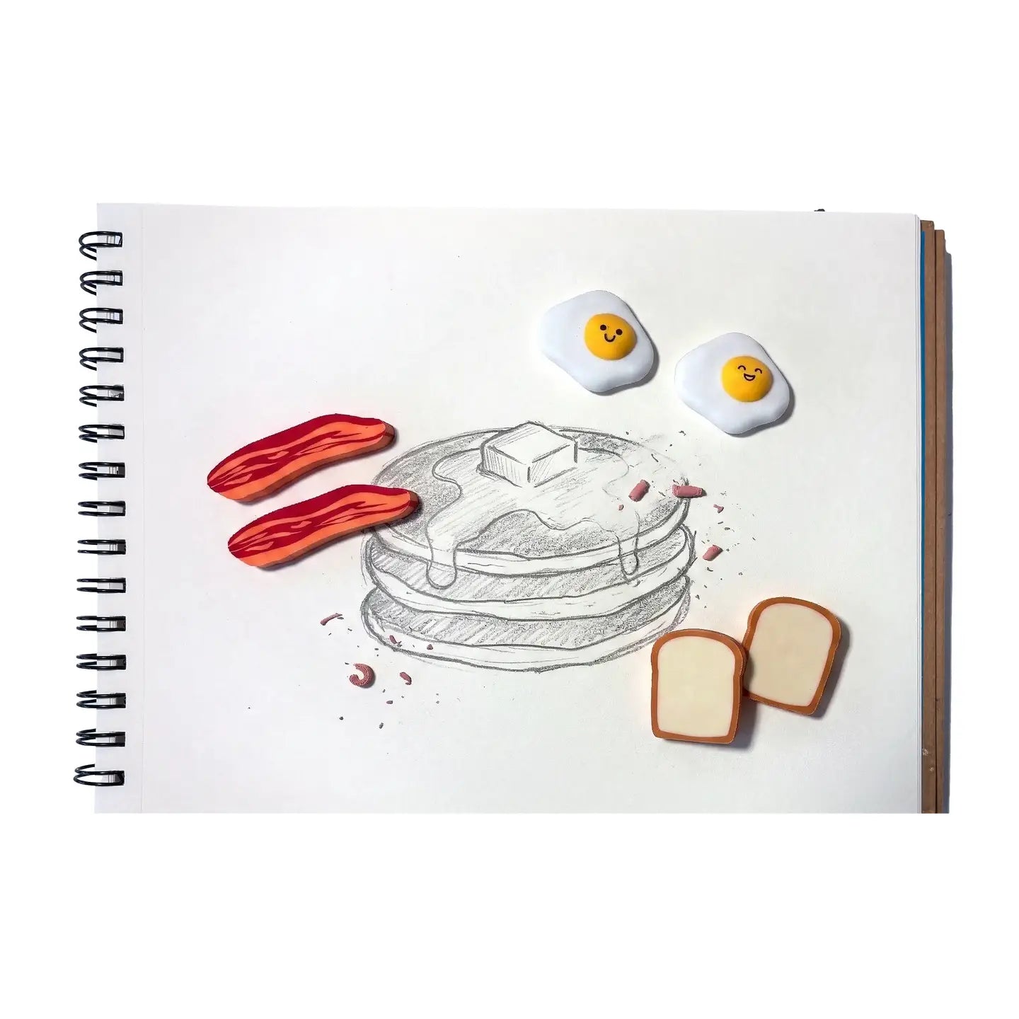 Brunch Bunch Breakfast Erasers