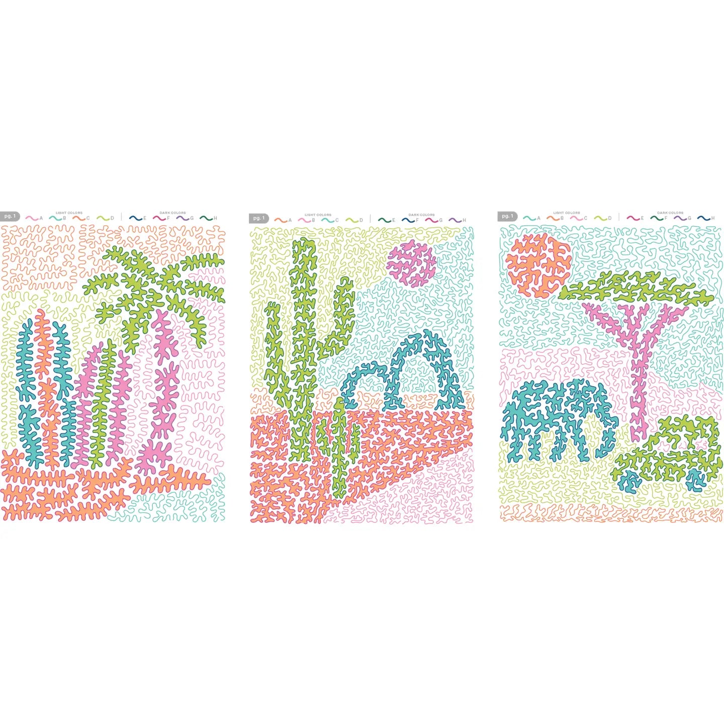 Flowart - Trace By Letter - Pack Your Bags