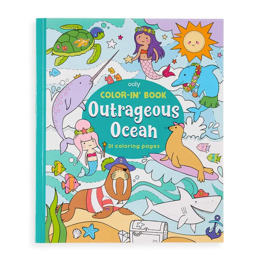 Color - In - Book Outrageous Ocean