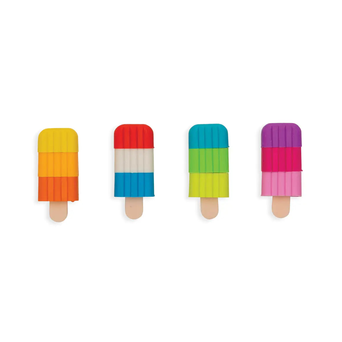 Icy Pops Fruit Scented Puzzle Erasers