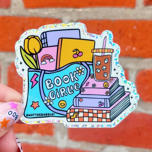 Book Girlie Sticker